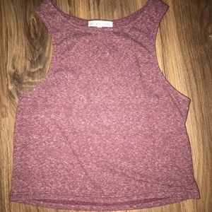 Charlotte Russe Burgundy Tank